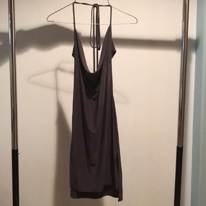 Nasty Gal cowl neck halter dress